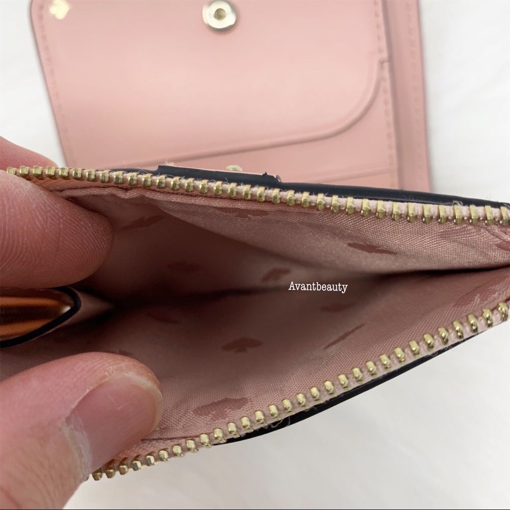 Kate spade small Lzip bifold wallet pup dog wallet - Picture 6 of 7